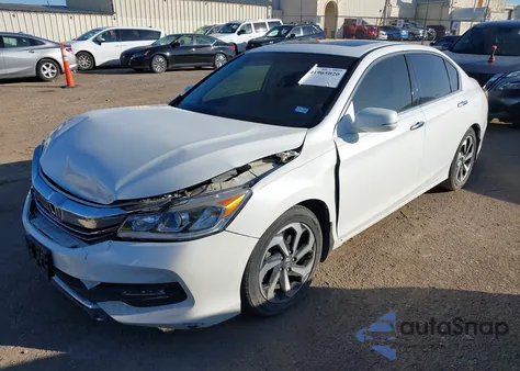 2016 Honda Accord Ex-L V-6 from USA, damaged, VIN 1HGCR3F86GA035729